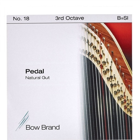 CORDA HARPA 3ªOITAVA Nº18 TRIPA PEDAL - BOW BRAND