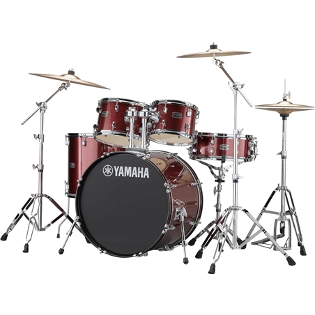 BATERIA YAMAHA RYDEEN RDP0F5 BURGANDY GLITTER + PAISTE - YAMAHA