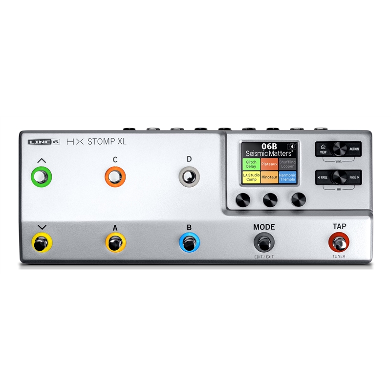 PEDALEIRA LINE 6 HELIX HX STOMP XL SILVER - LINE 6