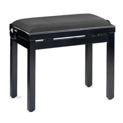 BANCO PIANO STAGG PB-39BKP VBK PRETO POLIDO - 961308540