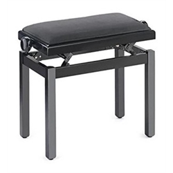 BANCO PIANO STAGG PB-39BKP VBK PRETO POLIDO - STAGG