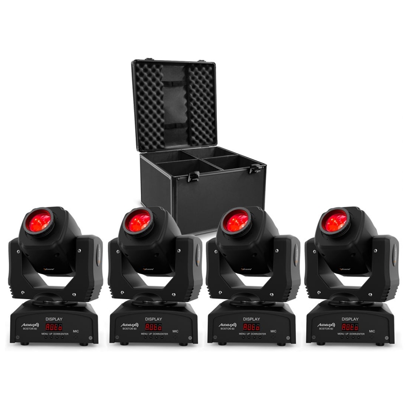 MOVING HEAD AUDIBAX BOSTON 60 X 4 + FLIGHT CASE - 600015625 MOVING HEAD AUDIBAX BOSTON 60 X 4 + FLIGHT CASE - 600015625