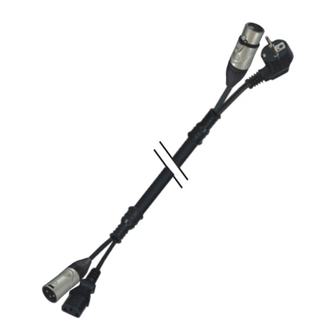 CABO AUDIBAX MCXXP20 XLR M - XLR F 20MT - AUDIBAX