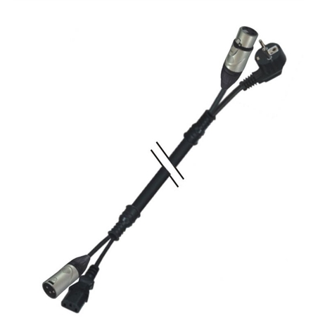 CABO AUDIBAX MCXXP10 XLR M - XLR F 10MT - AUDIBAX