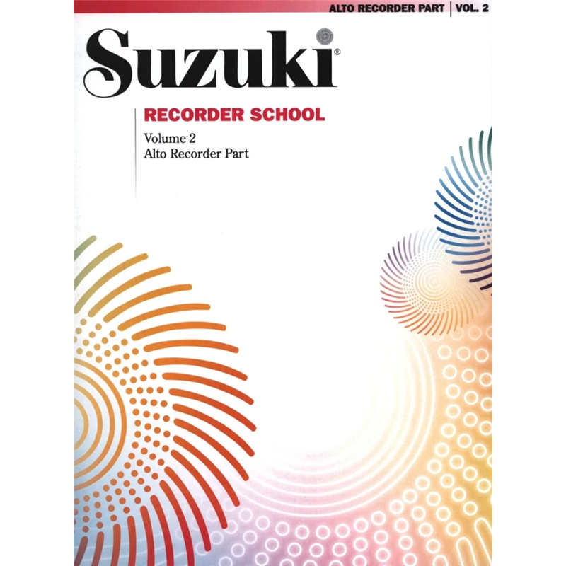 LIVRO SUZUKI RECORDER SCHOOL VOL.2 - DIVERSOS