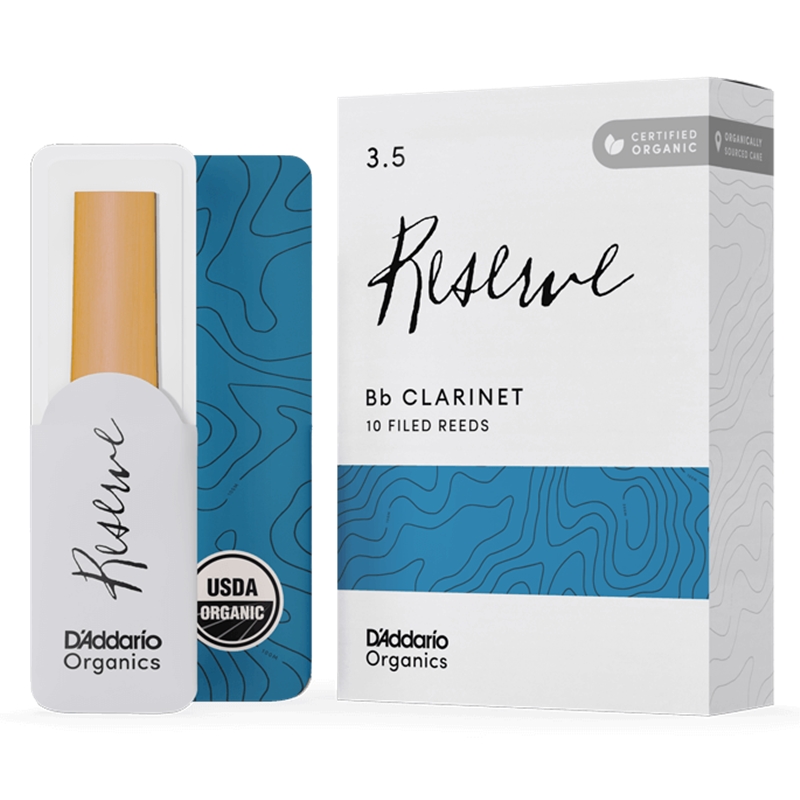 PALH D ADDARIO RESERVE ORGANIC CLARINETE 3.5 CX 10UN - D´ADDARIO