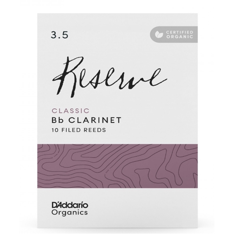 PALH D ADDARIO RESERVE CLASSIC ORGANIC CLARINETE 3.5 CX 10UN - D´ADDARIO