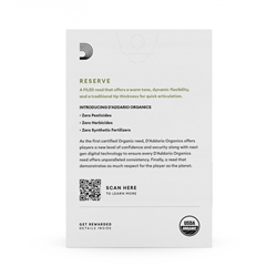 PALH D ADDARIO RESERVE ORGANIC SAX ALTO 2.5 CX 10UN - D´ADDARIO