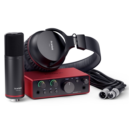 FOCUSRITE SCARLETT SOLO STUDIO PACK 4TH GEN - FOCUSRITE