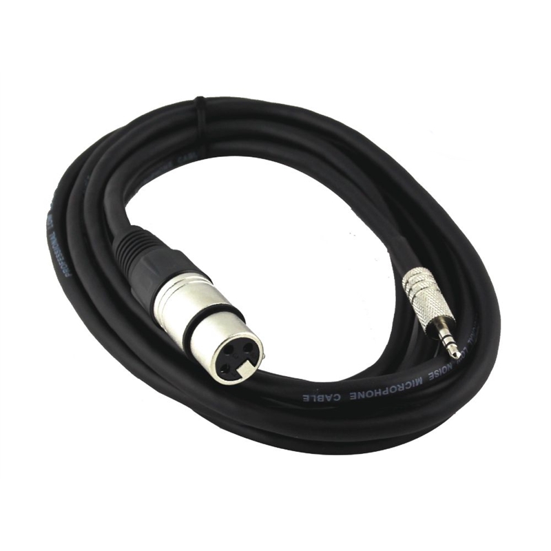 CABO POWER ACOUSTICS JACK ST 3,5 M-XLR F 1.5MT - POWER ACOUSTICS