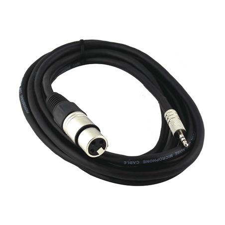 CABO POWER ACOUSTICS JACK ST 3,5 M-XLR F 1.5MT - POWER ACOUSTICS
