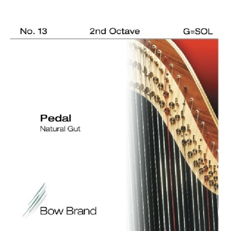 CORDA HARPA 2ªOITAVA Nº13 TRIPA PEDAL - BOW BRAND
