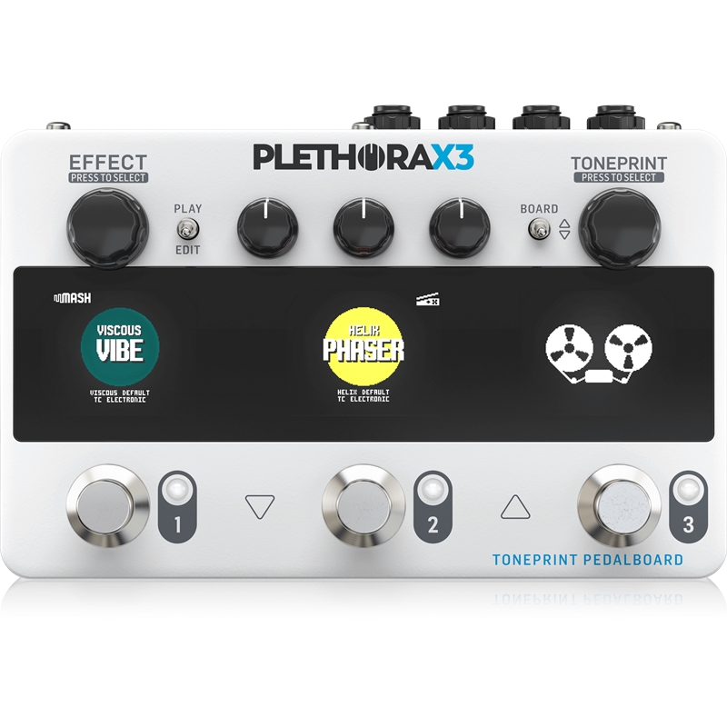 PEDAL TC ELECTRONIC PLETHORA X3 - TC ELECTRONIC
