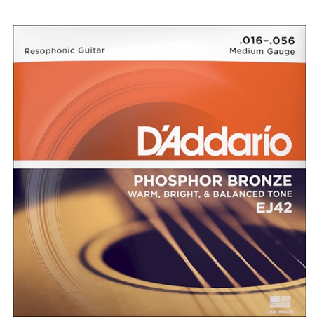 JOGO CORDAS D ADDARIO EJ-42 - D´ADDARIO