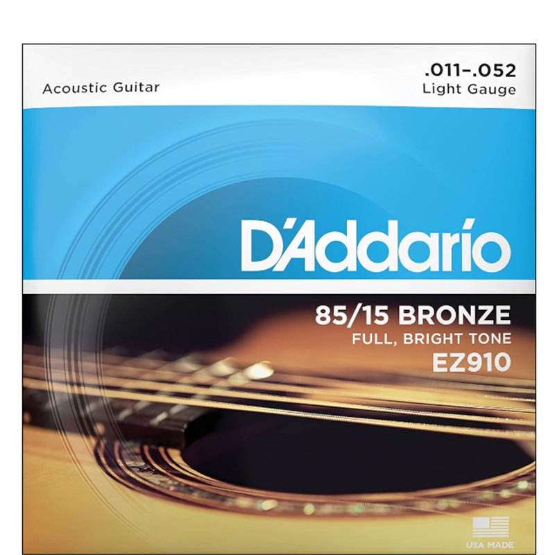 JOGO CORDAS D ADDARIO EZ-910 - D´ADDARIO