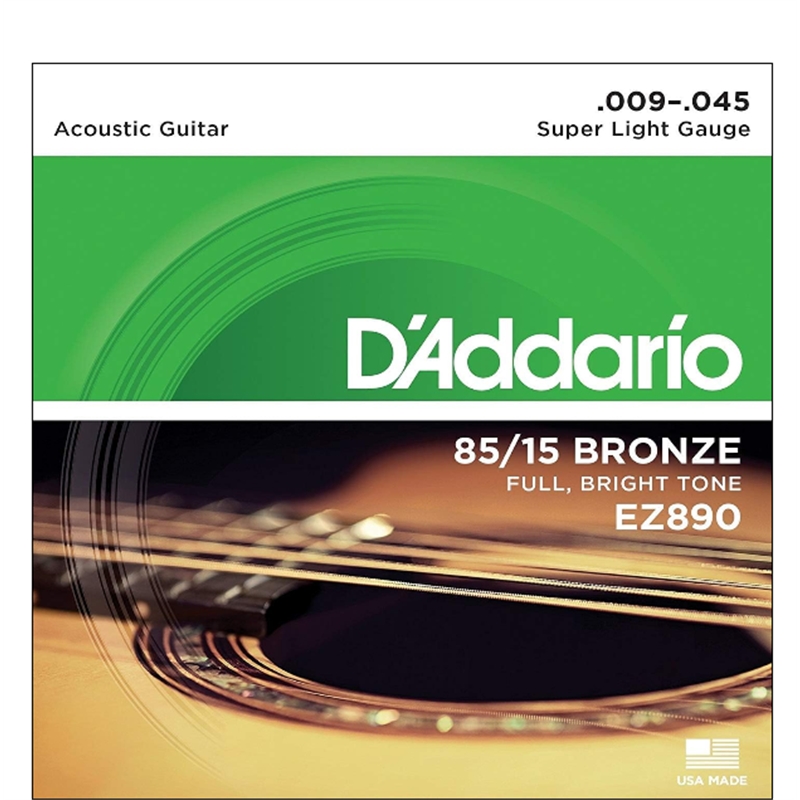 JOGO CORDAS D ADDARIO EZ-890 - D´ADDARIO