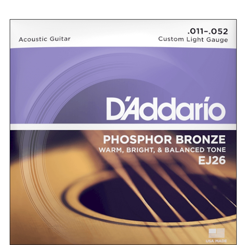 JOGO CORDAS D ADDARIO EJ-26 - D´ADDARIO