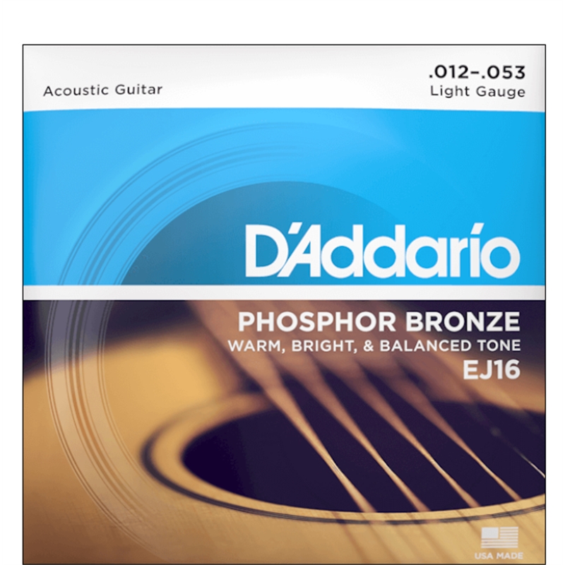 JOGO CORDAS D ADDARIO EJ-16 - D´ADDARIO