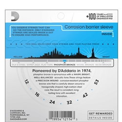 JOGO CORDAS D ADDARIO EJ-16 - D´ADDARIO