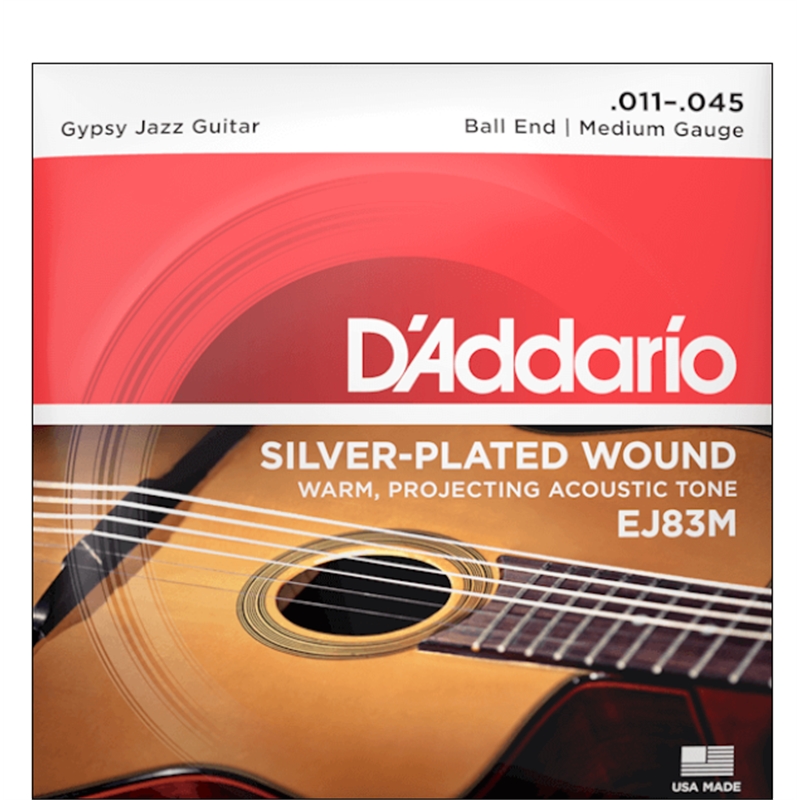 JOGO CORDAS D ADDARIO EJ-83M - D´ADDARIO