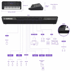 TECLADO YAMAHA PSR-SX920 - YAMAHA