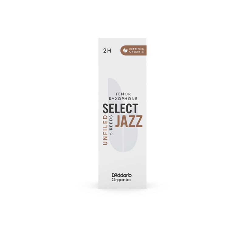 PALH D ADDARIO SELECT JAZZ ORGANIC SAX TENOR 2H UNF CX5 - D´ADDARIO