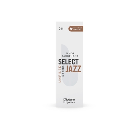 PALH D ADDARIO SELECT JAZZ ORGANIC SAX TENOR 2H UNF CX5 - D´ADDARIO