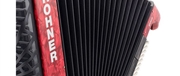 ACORDEÃO HOHNER BRAVO III 96 BX VERMELHO SILENTKEY - HOHNER