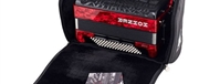 ACORDEÃO HOHNER BRAVO III 96 BX VERMELHO SILENTKEY - HOHNER