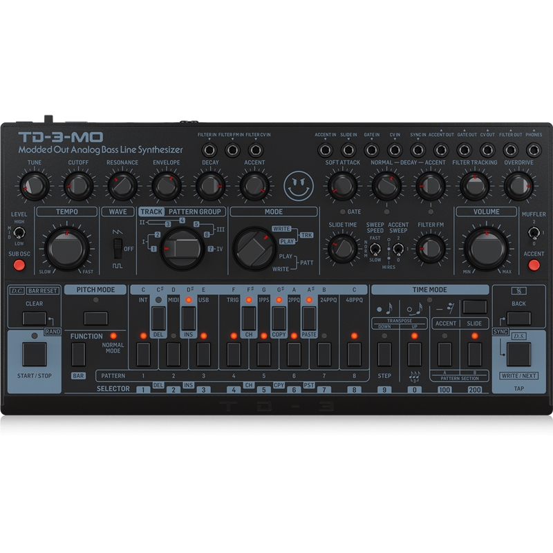 SINTETIZADOR BEHRINGER TD-3-MO BK - BEHRINGER