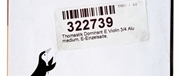 CORDA THOMASTIK VIOLINO 1ªMI DOM Nº130 3/4 - THOMASTIK