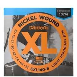 JOGO CORDAS D ADDARIO EXL-140-8 - D´ADDARIO
