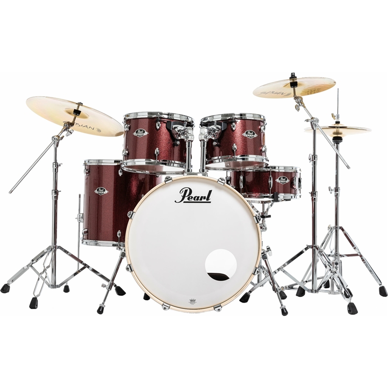 BATERIA PEARL EXX725BR/C704 BLACK CHERRY GLITTER - PEARL