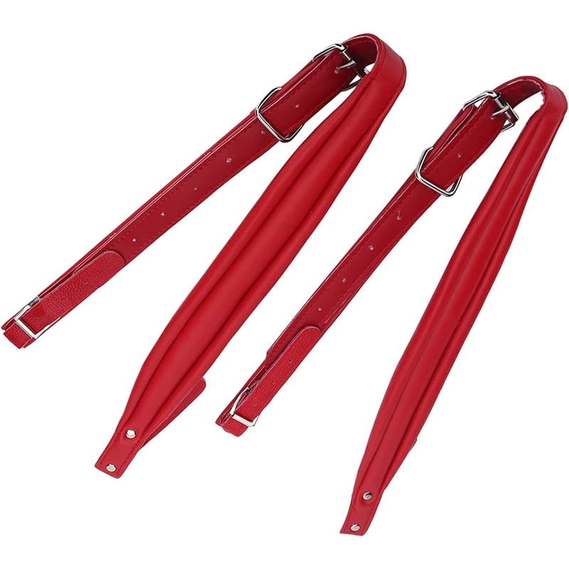 CORREIA ACORDEAO MOD-EL7 VERMELHA - MUSICA.COM