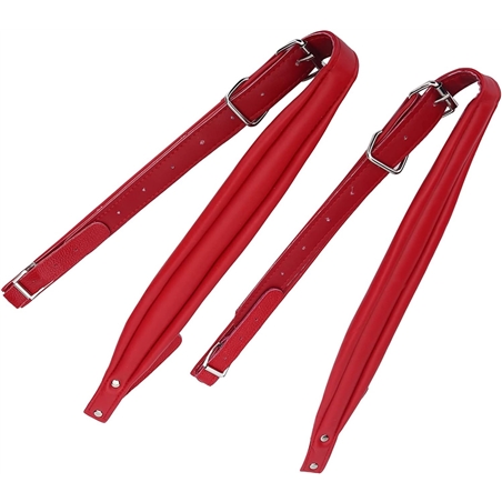 CORREIA ACORDEAO MOD-EL7 VERMELHA - MUSICA.COM