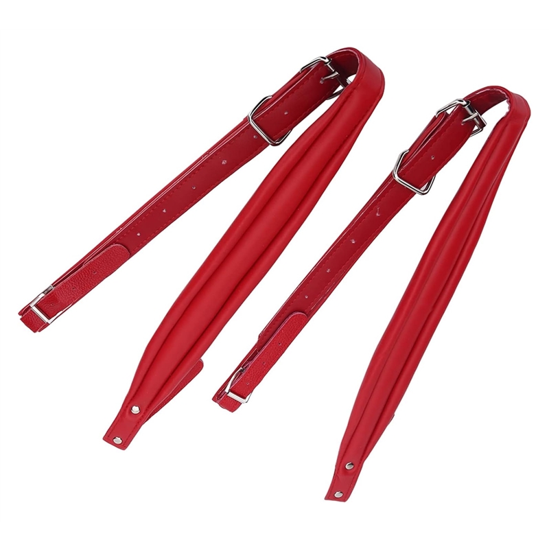 CORREIA ACORDEAO MOD-EL6 VERMELHA - MUSICA.COM