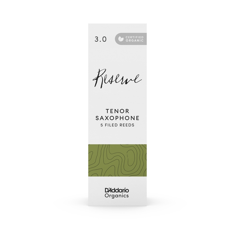 PALH D ADDARIO RESERVE ORGANIC SAX TENOR 3 CX 5UN - D´ADDARIO