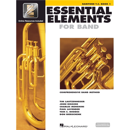LIVRO ESSENTIAL ELEMENTS FOR BAND BARITONE T.C. BOOK 1 - DIVERSOS