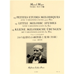 LIVRO FLAUTA 24 PETITES ETUDES MELODIQUES-MOYSE - DIVERSOS