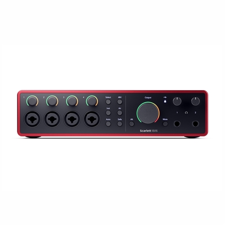 INTERFACE FOCUSRITE SCARLETT 18I16 4TH GEN - FOCUSRITE