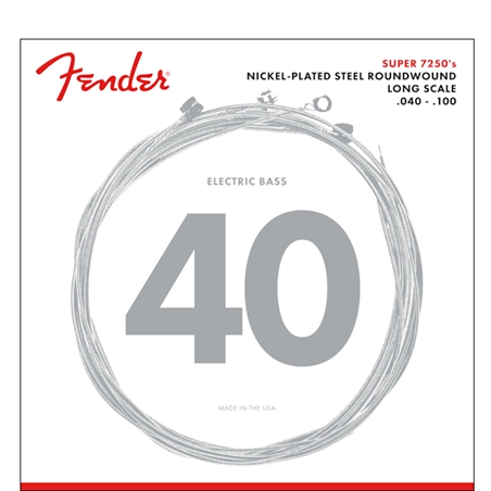 JOGO CORDAS BX FENDER 7250L 40-100 - FENDER