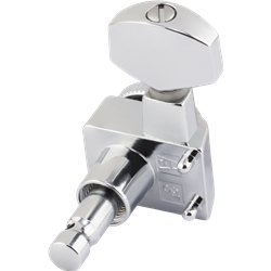 JOGO CARRILHÕES FENDER LOCKING TUNERS CHROME - FENDER