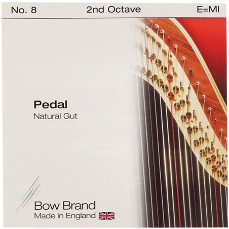 CORDA HARPA 2ªOITAVA Nº8 TRIPA PEDAL - BOW BRAND