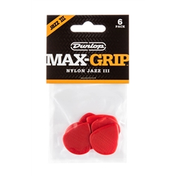 PALH JIM DUNLOP MAX-GRIP JAZZ III 471-P3N PACK6 - JIM DUNLOP