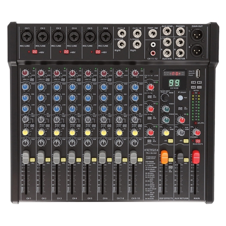 MESA MISTURA DEFINITIVE AUDIO TML-6 BU-DSP - DEFINITIVE AUDIO
