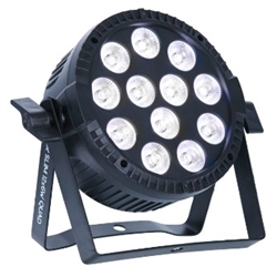 PROJECTOR POWER LIGHTING PAR SLIM LED 12X6W QUAD RGBW - POWER LIGHTING