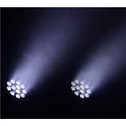 PROJECTOR POWER LIGHTING PAR SLIM LED 12X6W QUAD RGBW - POWER LIGHTING