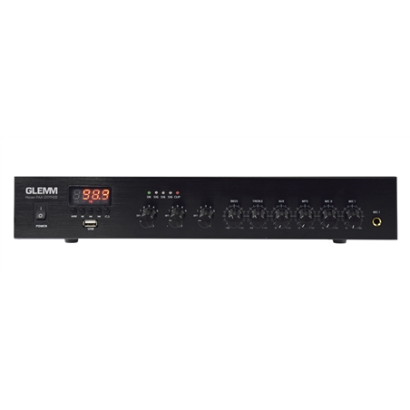 AMPLIFICADOR GLEMM PAA-120TMZB 3 ZONAS 100V - LTC
