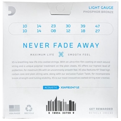 JOGO CORDAS D ADDARIO XSAPB1047-12 - D´ADDARIO