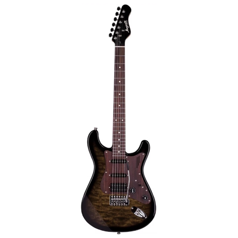 GUIT ELECT MAGNETO U-ONE SONNET MODERN US-2300RC-QMTBK - MAGNETO GUITARS